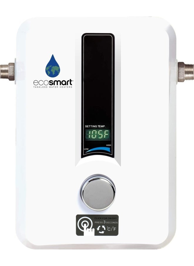 Ecosmart Eco 11 Electric Tankless Water Heater 13Kw At 240 Volts With Patented Self Modulating Technology