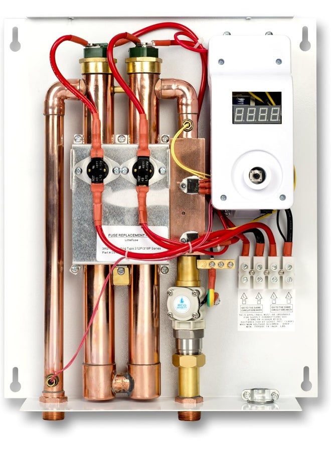 Eco 18 Electric Tankless Water Heater, 18 Kw At 240 Volts With Patented Self Modulating Technology