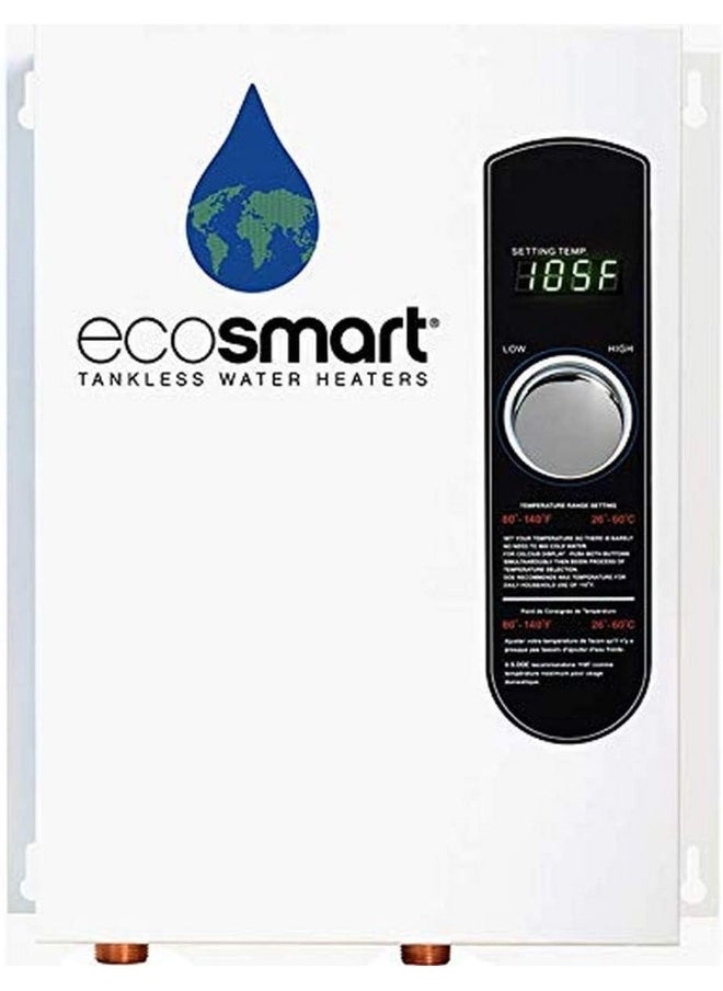 Eco 18 Electric Tankless Water Heater, 18 Kw At 240 Volts With Patented Self Modulating Technology