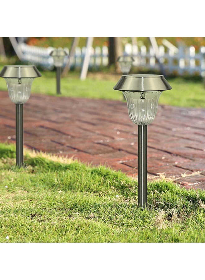 10-Piece Solar Garden Landscape Light Set Multicolour