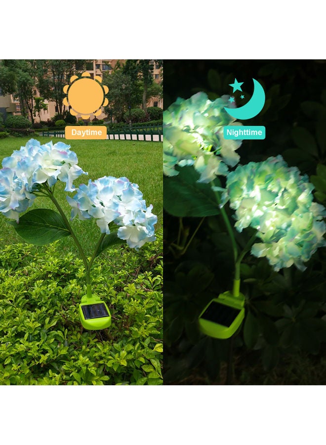 Led Flower Shaped Solar Stake Light Multicolour