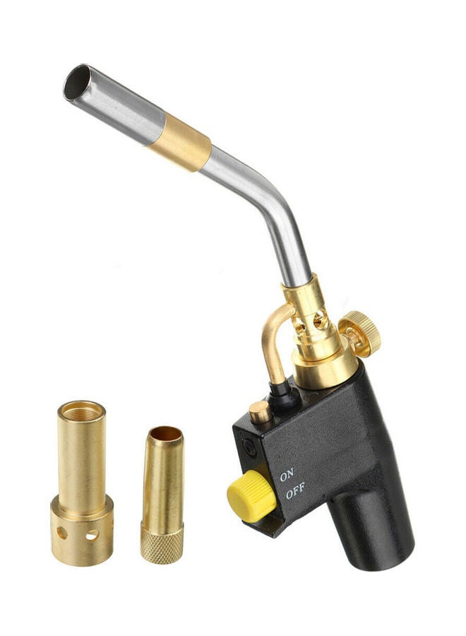 Trigger Brass Mapp Gas Torch Intensity Propane Black/Gold/Silver 29 x 4.20cm