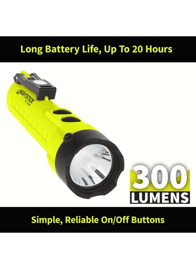 Xpp-5422Gmx X-Series Intrinsically Safe Dual-Light Flashlight With Dual Magnets Green Black