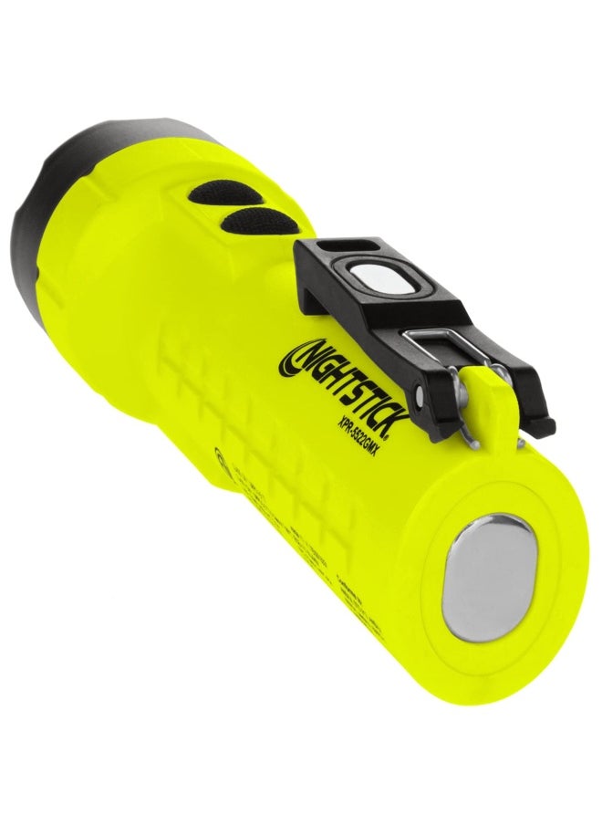 Xpr-5522Gmx Intrinsically Safe Dual-Light Flashlight W Magnets-Rechargeable-Green-Ul913 Atex Multicolor