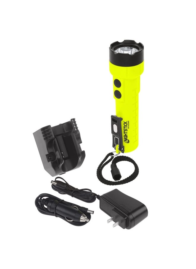 Xpr-5522Gmx Intrinsically Safe Dual-Light Flashlight W Magnets-Rechargeable-Green-Ul913 Atex Multicolor