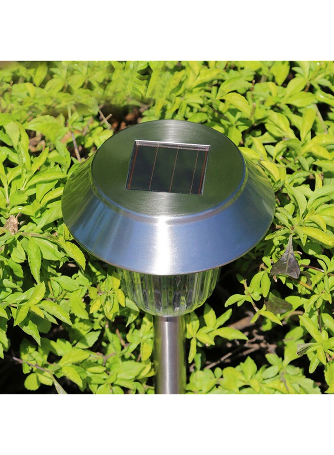 8-Piece Solar Powered Garden Light White 22x12x12.5cm