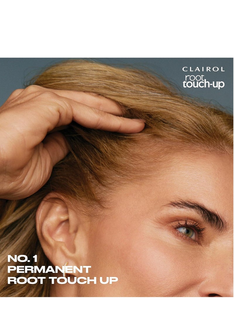 Clairol Root Touch-Up by Nice'n Easy Permanent Hair Dye, 6 Light Brown Color, 2 Count