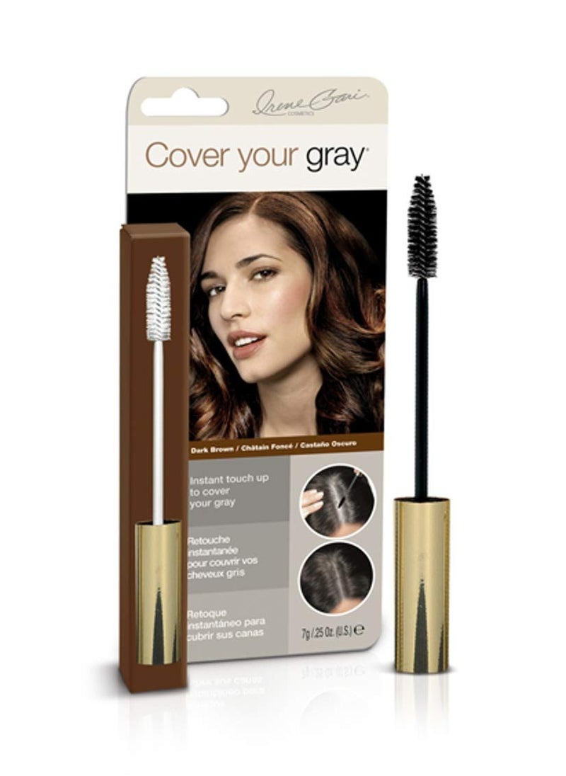 Cover Your Gray Brush-In Wand - Dark Brown