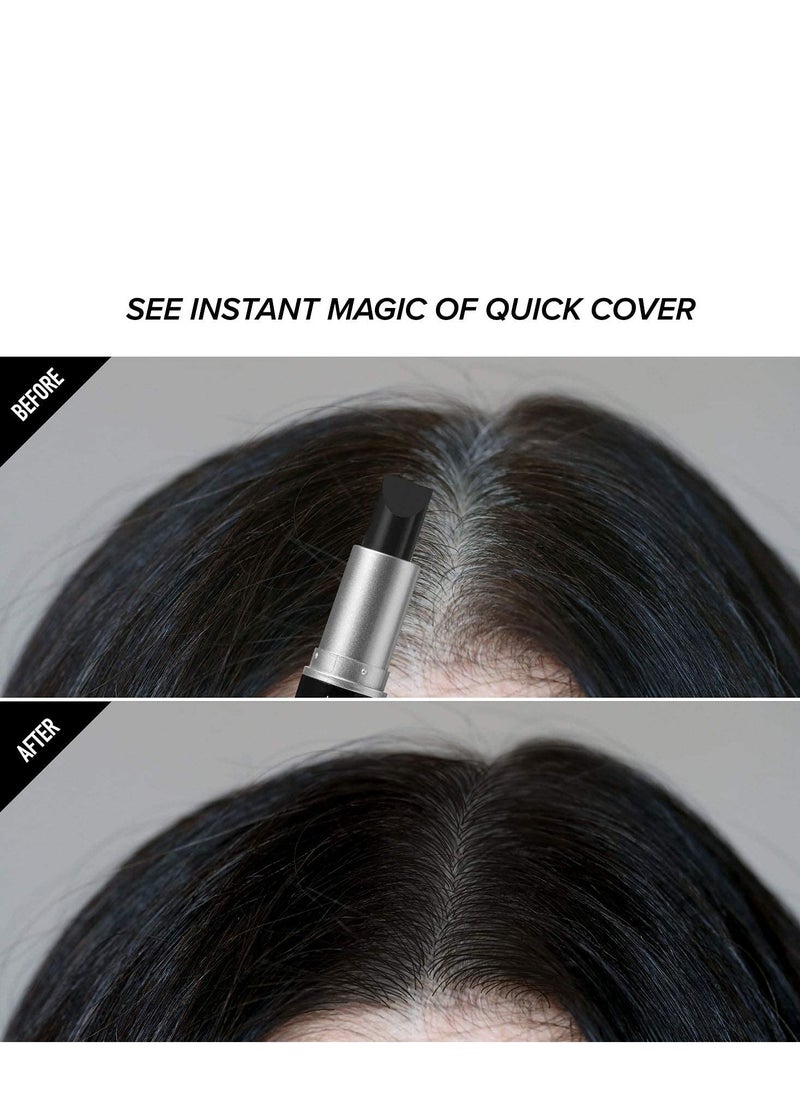 KISS Quick Cover Gray Hair Touch Up Stick (Black)