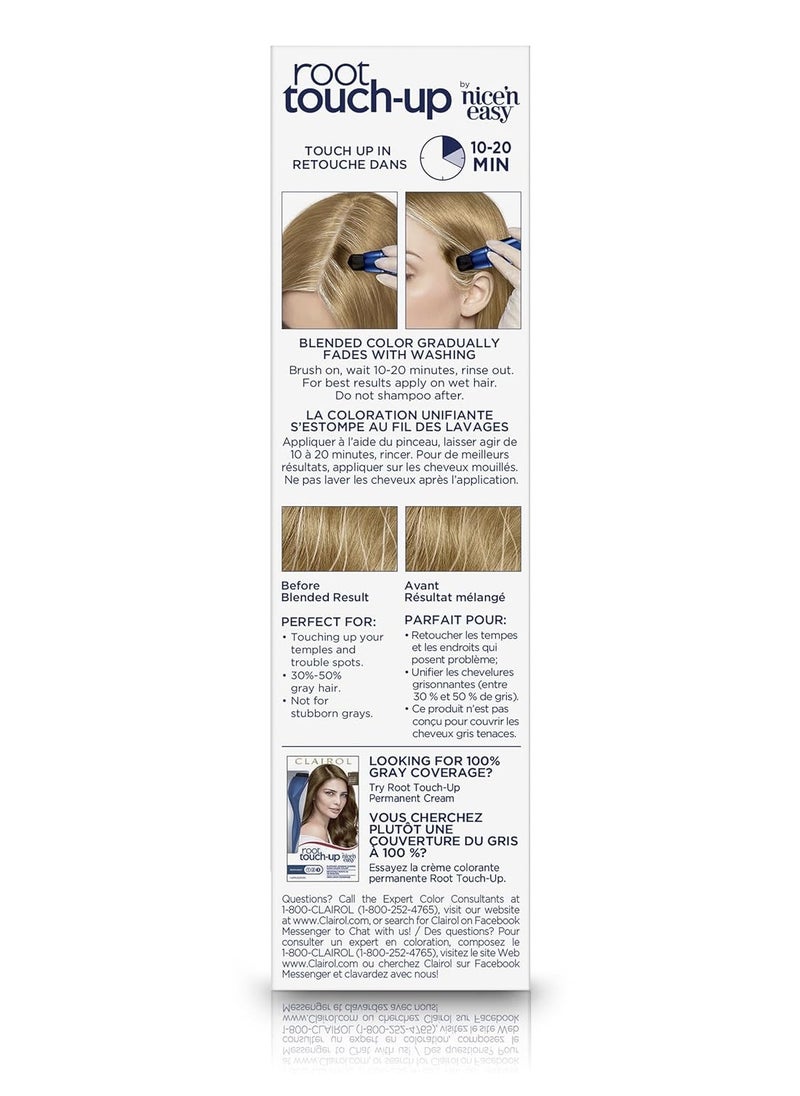 Clairol Root Touch-Up Semi-Permanent Hair Color Blending Gel, 7 Dark Blonde, Pack of 1