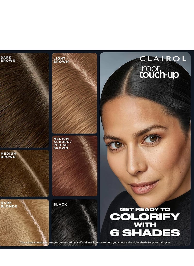 Clairol Root Touch-Up Semi-Permanent Hair Color Blending Gel, 7 Dark Blonde, Pack of 1