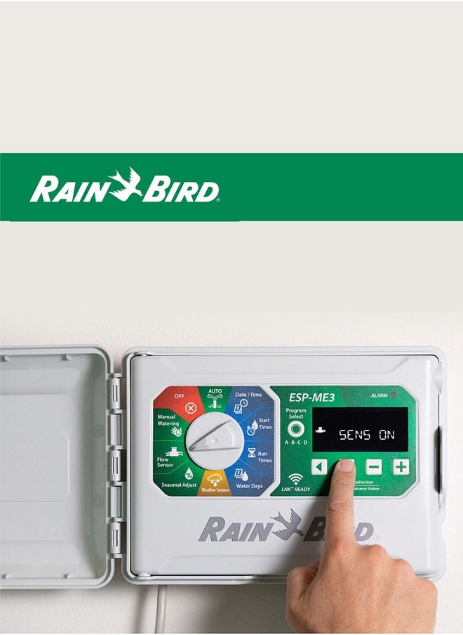 Rain-Bird 22 Station ESP-ME3 Series Controller Sprinkler Systems 4-22 station