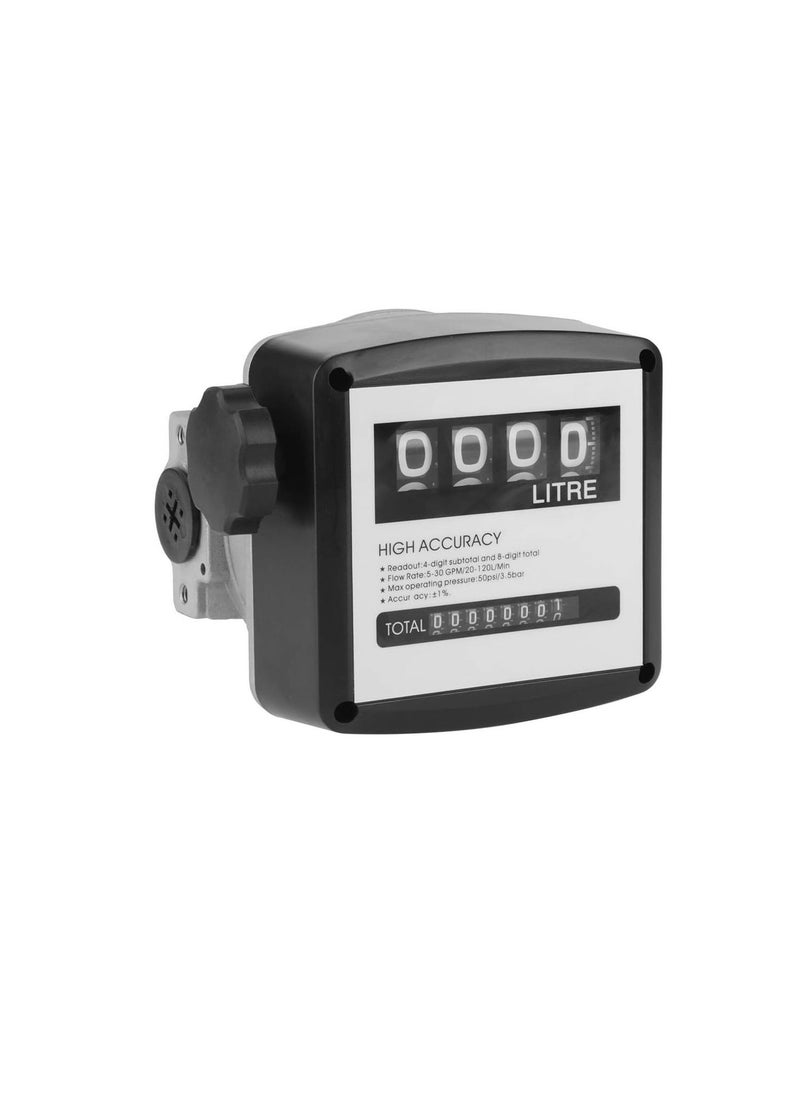 Mechanical Meter Flow Meter 1 Inch 4 Digital 1% Pump Flow Meter