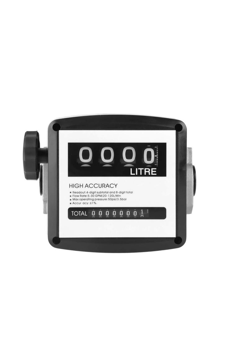 Mechanical Meter Flow Meter 1 Inch 4 Digital 1% Pump Flow Meter