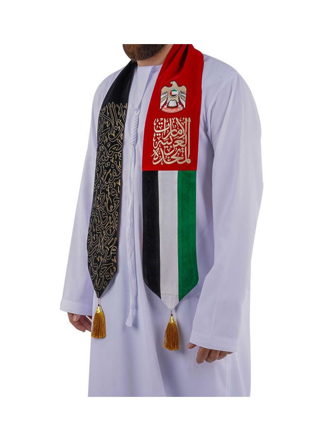 UAE National Day Scarf 2020-Straight Multicolour