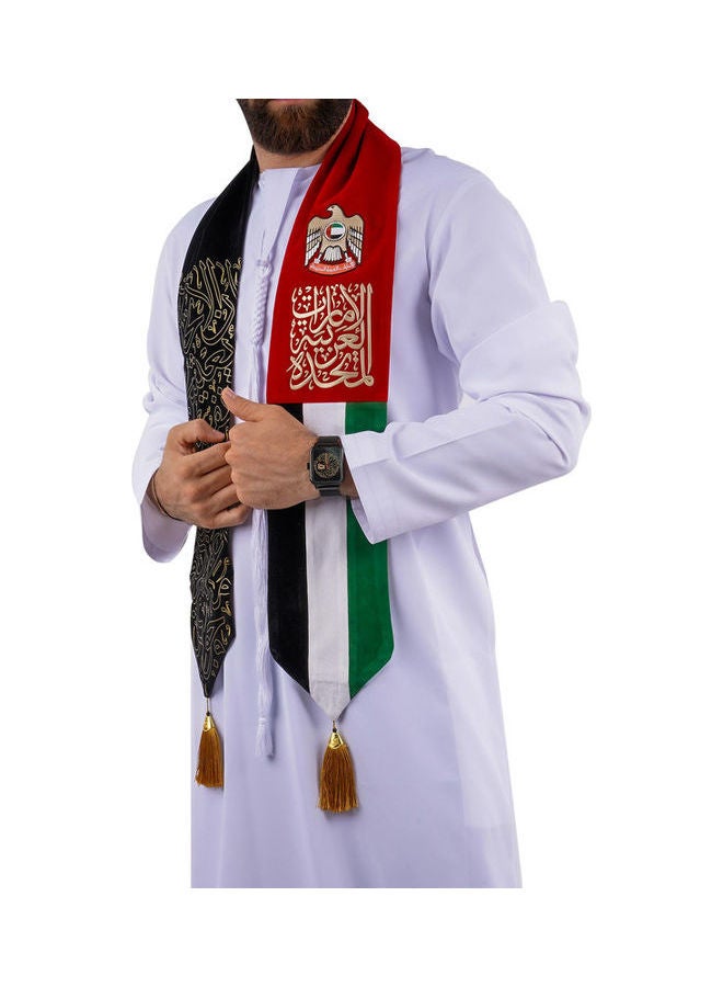 UAE National Day Scarf 2020-Straight Multicolour