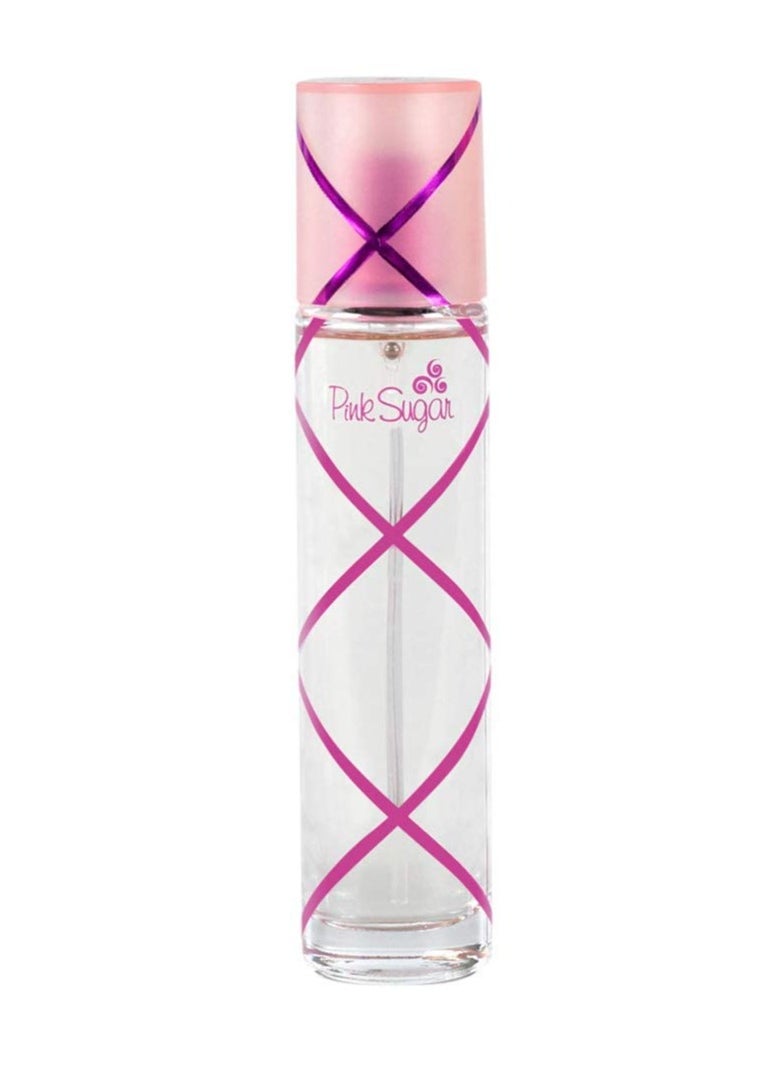 Pink Sugar Eau de Toilette Perfume for Women, Floral + Fruity Scent, Notes of Raspberry, Cotton Candy, and Vanilla, Sweet and Sensual Fragrance