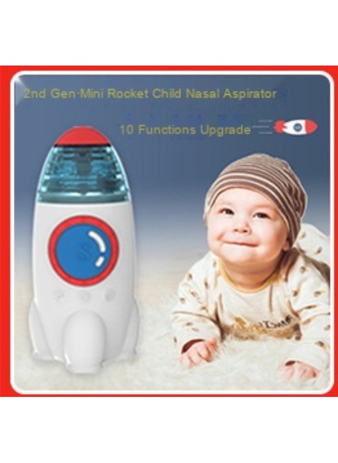 Electric Nasal Aspirator Clean Baby Nasal Aspirator Children Baby Clean Snot Booger Nasal Congestion Intelligent Nasal Aspirator