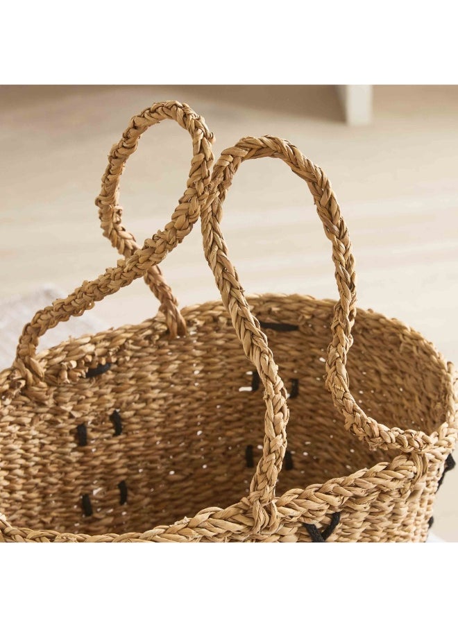 Naturaloom Stitch Rectangular Conical Kitchen Basket 45 X 28 X 25 Cm