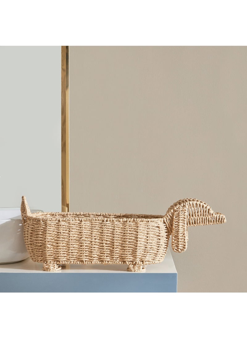 Natura Doggy Paper Rope Basket 58 x 21 x 16 cm