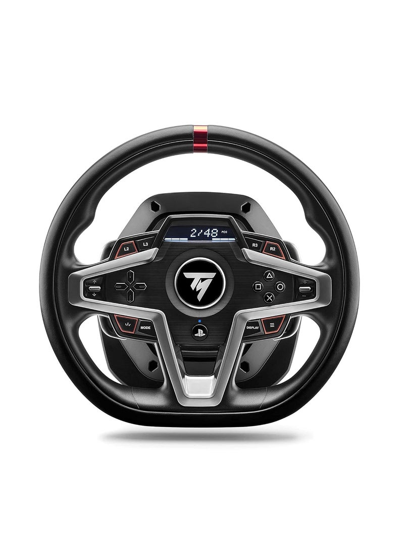 Thrustmaster T248, Racing Wheel and Magnetic Pedals, PS5, PS4, PC, HYBRID DRIVE, Magnetic Paddle Shifters, Dynamic Force Feedback, Screen with Racing Information