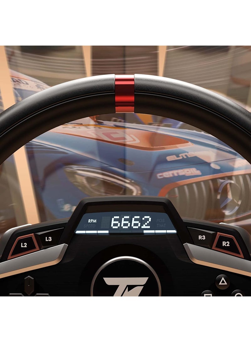 Thrustmaster T248, Racing Wheel and Magnetic Pedals, PS5, PS4, PC, HYBRID DRIVE, Magnetic Paddle Shifters, Dynamic Force Feedback, Screen with Racing Information