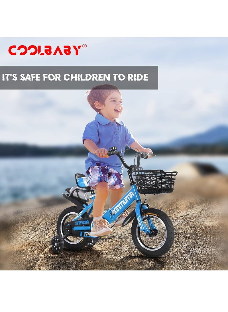 Children's Bike 16 Inch Kids Bike Boy Girl Bicycle 3-12 Years Old Riding Children's Bike Fashion Gift Cool Outdoor Bike