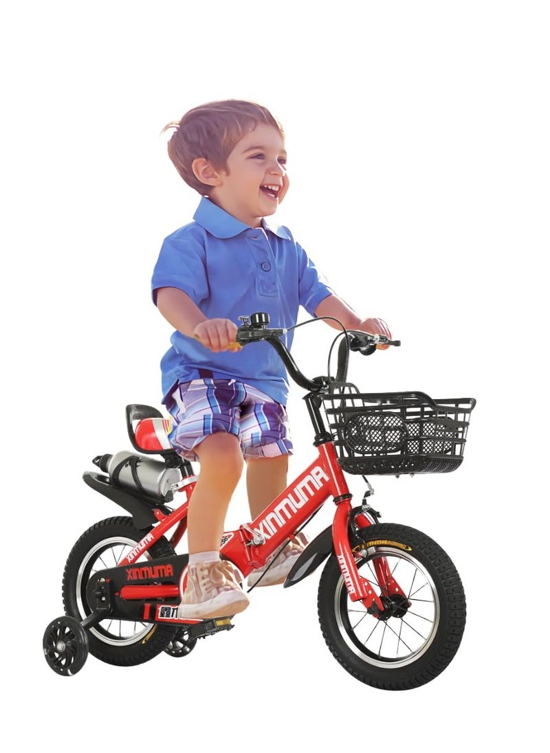 Children's Bike 16 Inch Kids Bike Boy Girl Bicycle 3-12 Years Old Riding Children's Bike Fashion Gift Cool Outdoor Bike