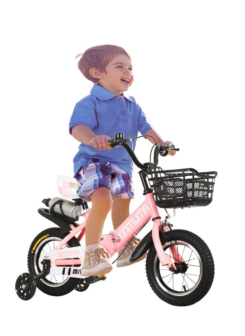 Children's Bike 16 Inch Kids Bike Boy Girl Bicycle 3-12 Years Old Riding Children's Bike Fashion Gift Cool Outdoor Bike