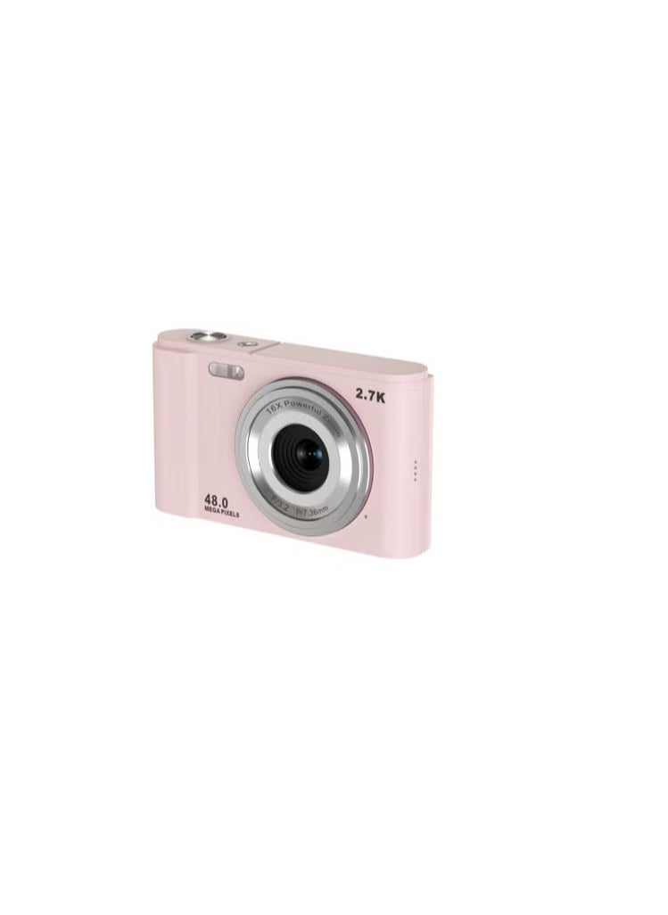 48 Megapixel High-Definition Digital Entry-Level Mini Camera, Home Shooting, Black, Includes 32GB Memory Card