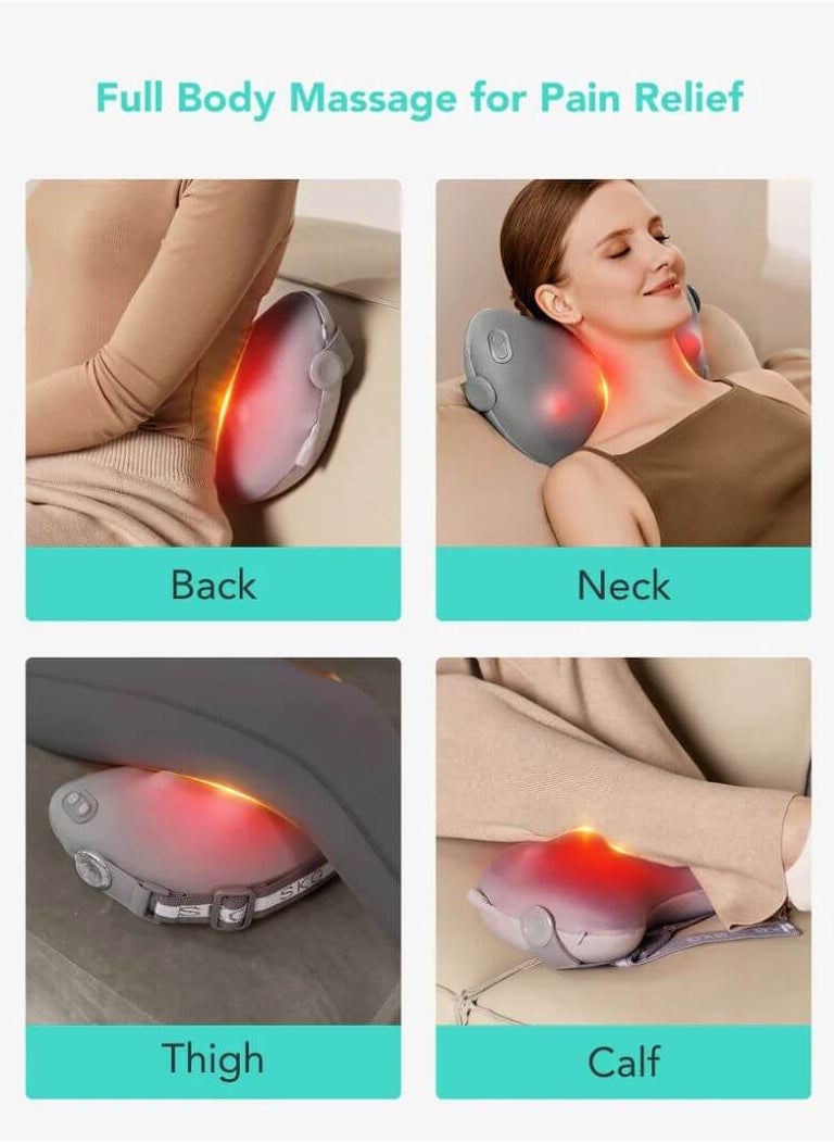 SKG T1-2 Pro Shiatsu Back & Neck Massager with Heat