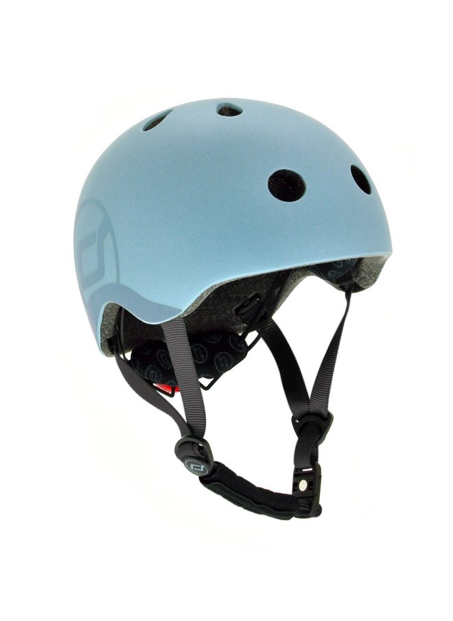 Scoot & Ride Kid Helmet S-M Steel