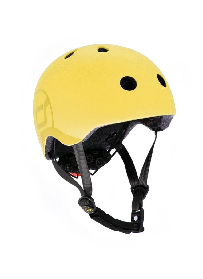 Scoot & Ride Kid Helmet S-M Lemon