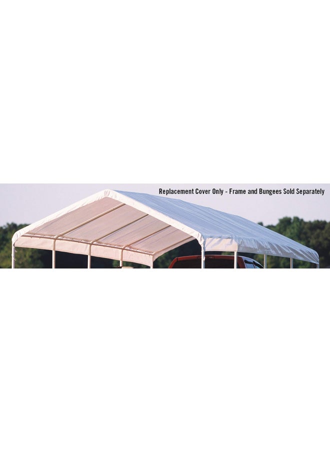 ShelterLogic SuperMax All Purpose Outdoor 12 x 20-Feet Canopy Replacement Cover for SuperMax Canopies (Cover Only, Frame Not Included)