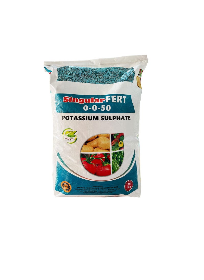 Potassium Sulphate NPK Fertilizer 0-0-50 | 25 KG