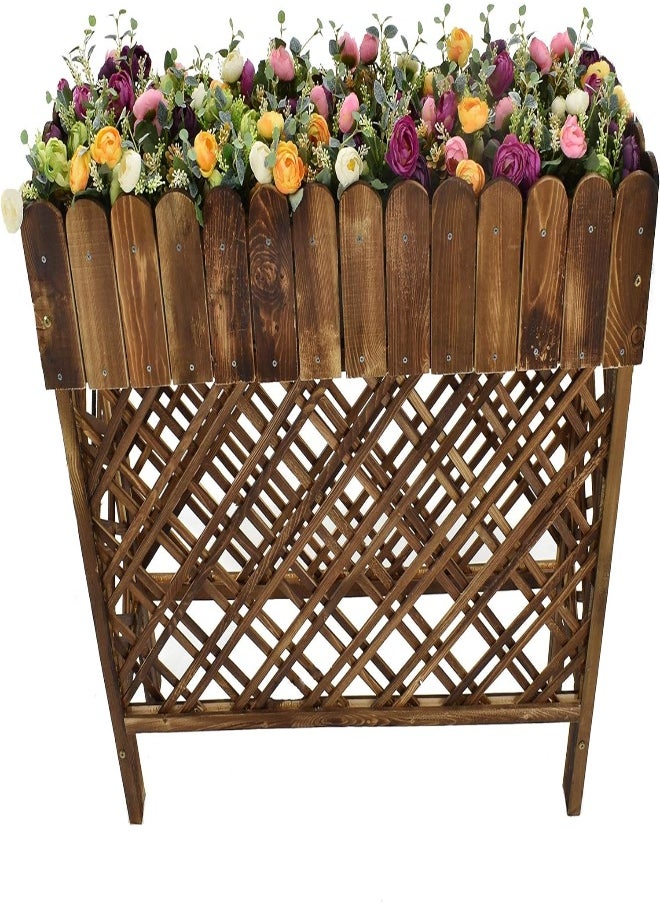 Decorative Shelves Wooden Stand Flowers Rack Plant Pots For Home Entrance Garden Decoration