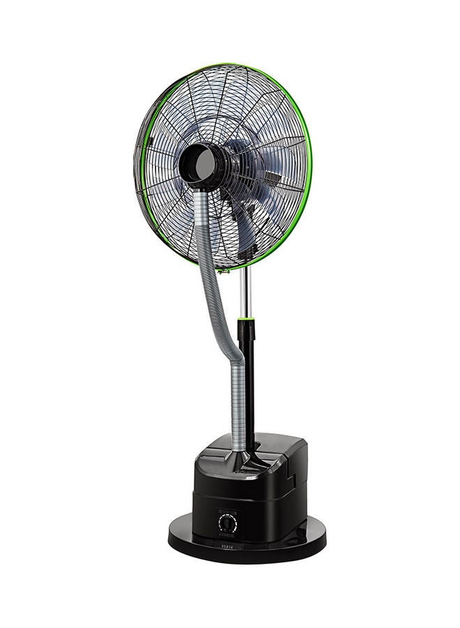 Portable Mist Fan Black/Grey/Green 18inch