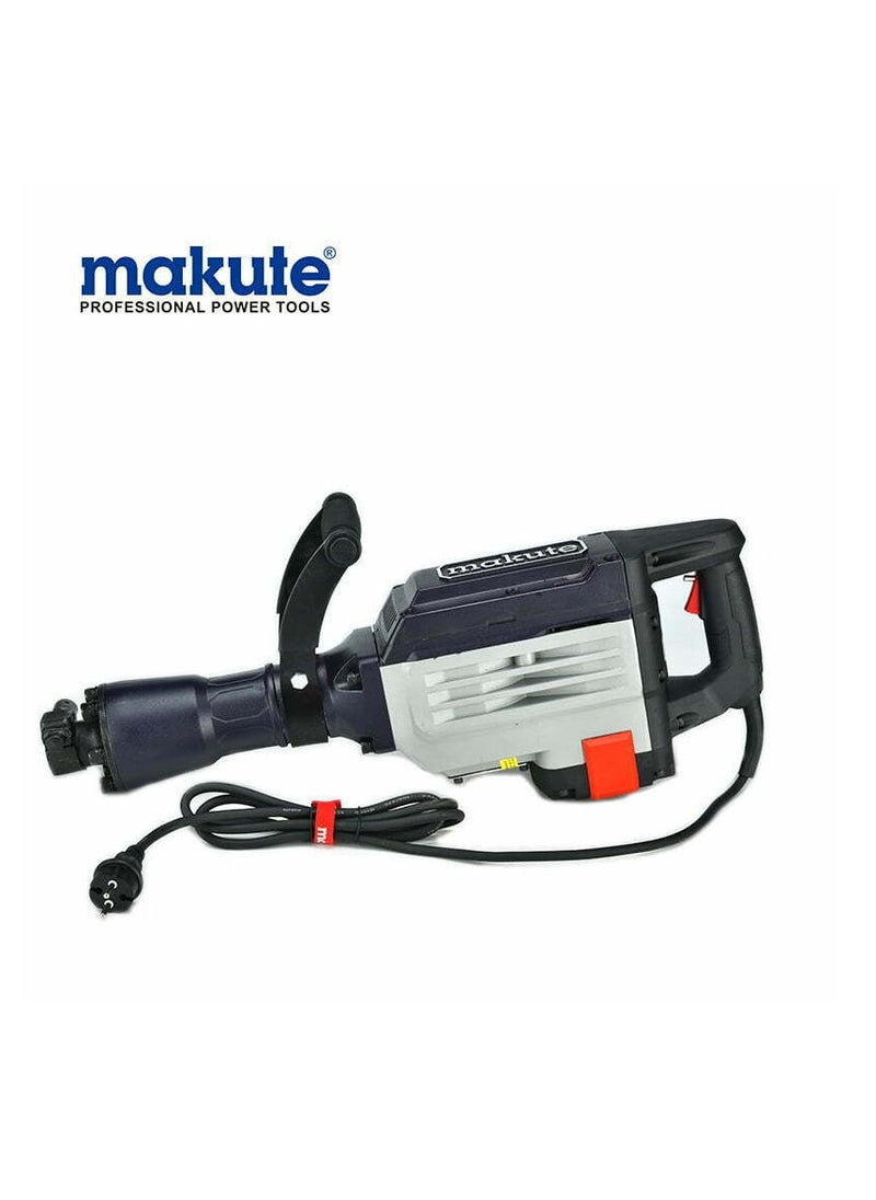 Makute DH85 Demolition Hammer - 85mm Chuck, 2800W, 220-240V Electric Power