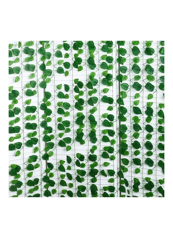 12-Piece Artificial Hanging Ivy Leaves multicolour 230cm