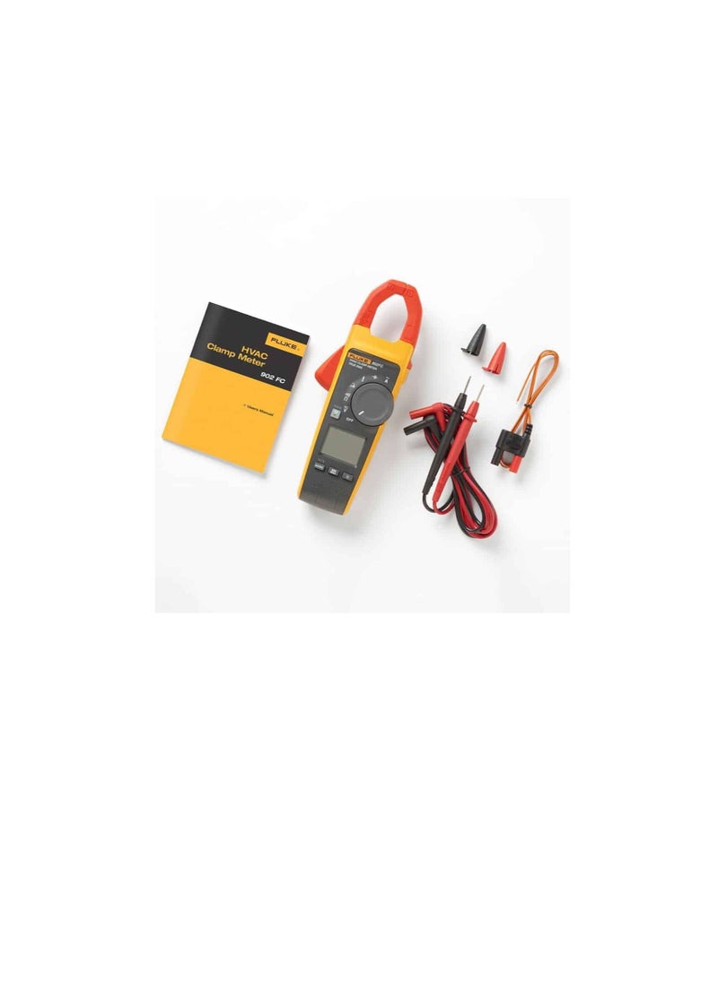 Fluke True RMS HVAC Clamp Meter, 600A, CAT IV 600V