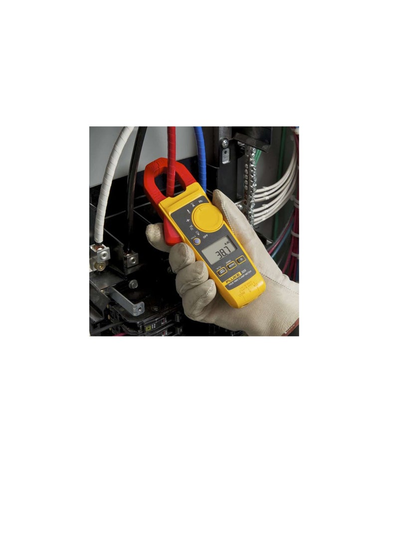 Fluke True RMS Clamp Meter, 400A, 30mm Jaw, CAT III 600V