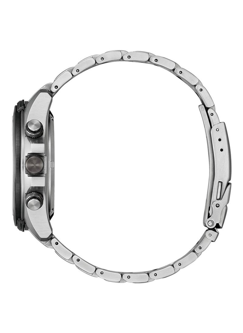 Promaster Land Eco-Drive Combination Stainless Steel Men's Watch