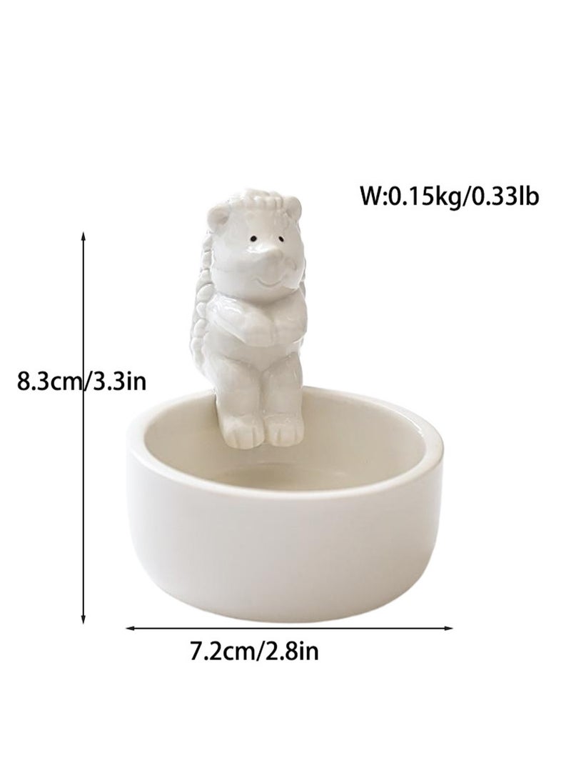 Hedgehog Candle Holder, Creative Candle Cup Ornaments, Suitable For All Kinds Of Candles, Suitable For Family Dining Table Home Decoration