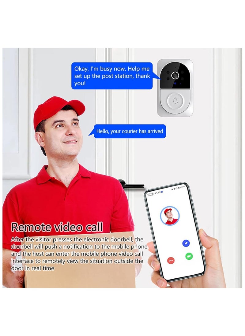 Intelligent Visual Home WiFi Security Doorbell with HD Night Vision