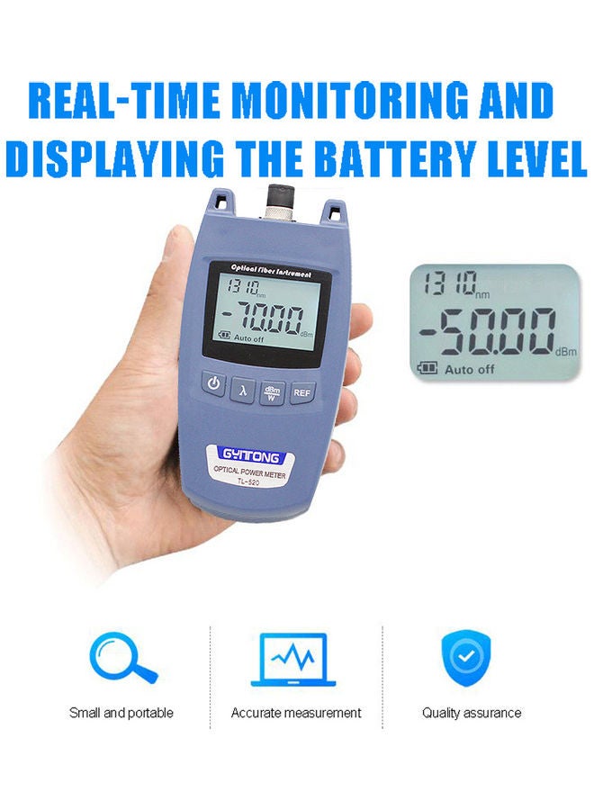 TL-520 Handheld Optical Power Meter Blue