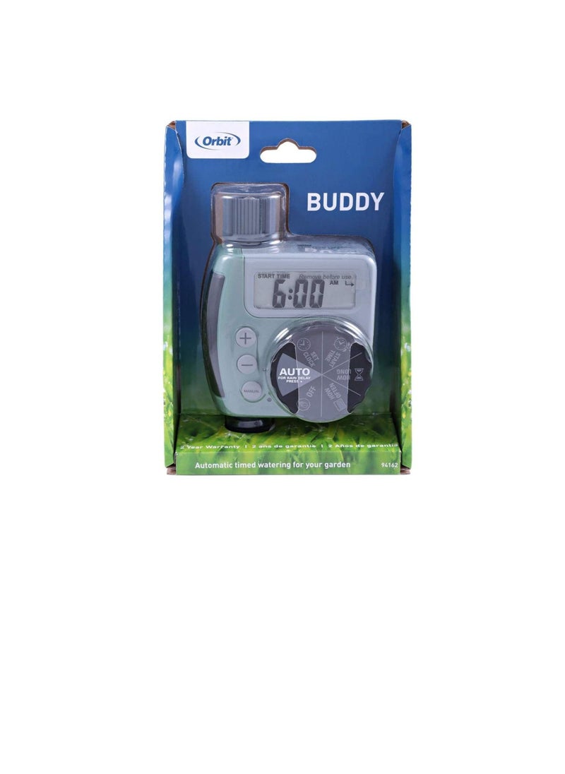 Orbit Buddy Dual Port Digital Timer Hose Water System - Silver