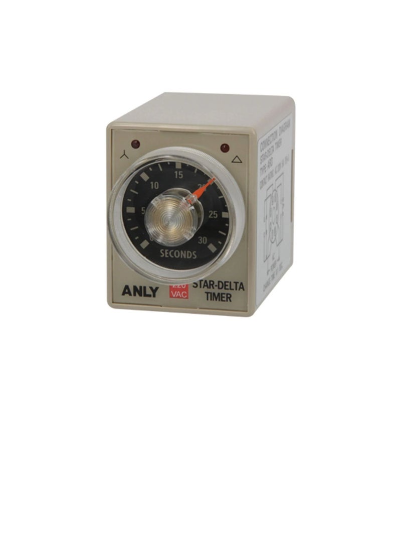 Star Delta Timer 8pin 220VAC 5A - ARD Anly Taiwan