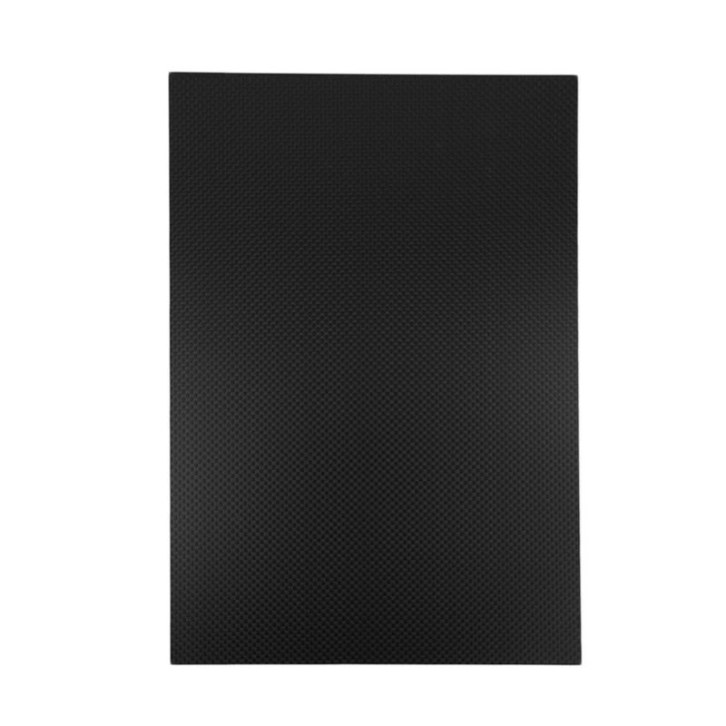 Carbon Fiber Plate Panel Sheet Black 30 x 3 x 20cm