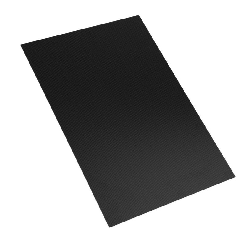 Carbon Fiber Plate Panel Sheet Black 30 x 3 x 20cm