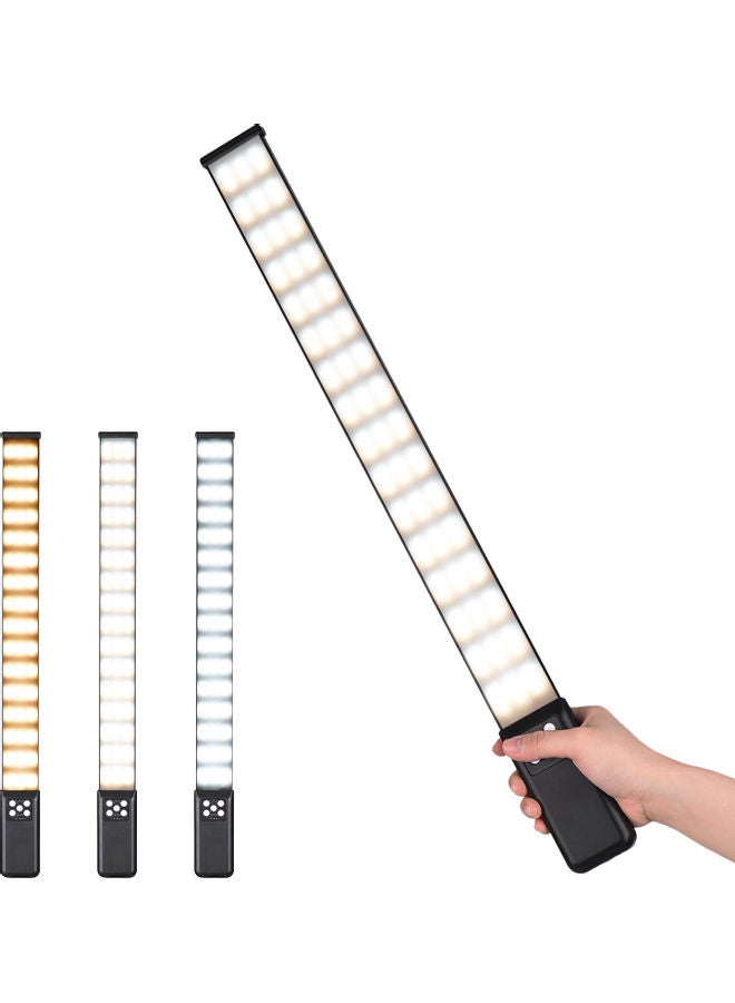 Handheld LED Light Tube Silver/Black